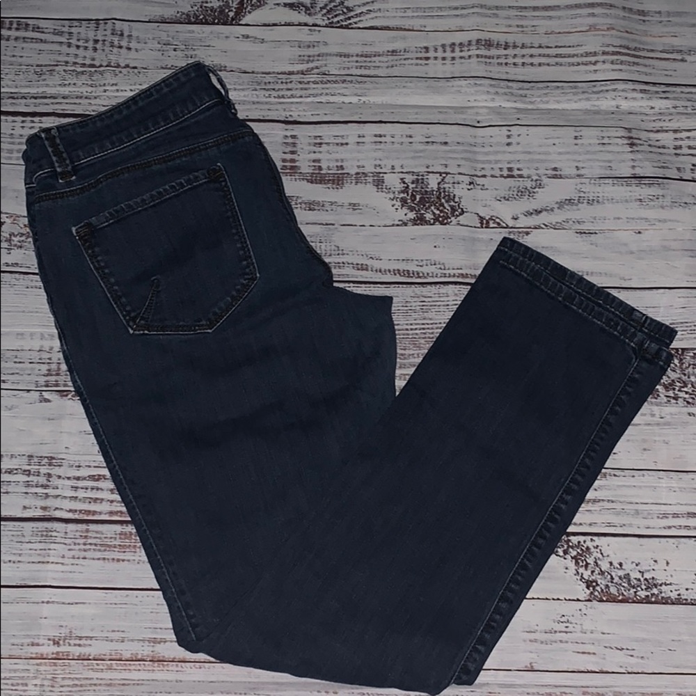 Dark Blue Wash Ann Taylor Jeans